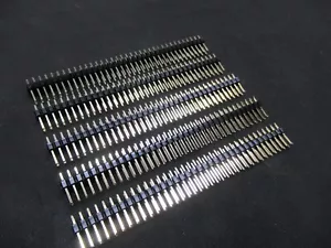 72 WAY DOUBLE ROW PIN HEADER BY GTK GOLD CONTACTS UKINSTOCK **10 PER SALE** - Picture 1 of 4