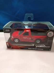 2024 Fast And Furious Ford F-150 SVT Lightning Red Diecast 1:32 Scale Jada New - Picture 1 of 2