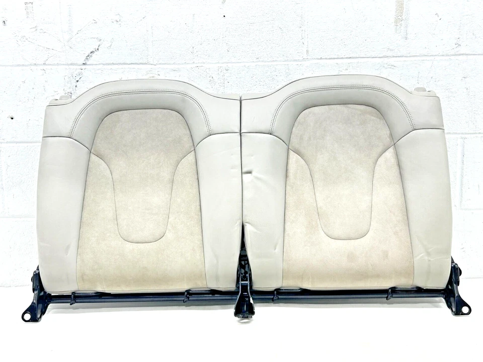 2007-2014 奥迪 TT 8J MK2 后座靠背 BEIGE 皮革阿尔坎塔拉 — 第 1/4 张图片