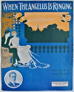 Partituras When The Angelus Is Raining 1914 gran formato - Imagen 1 de 1