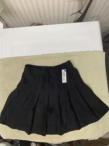 Garage Skirt Sz XS Black Mini Short Stretch Zip Closure ๐๐ธ๐ฅ - Picture 1 of 5