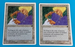 SET OF 2 MTG Magic the Gathering Angelic Voices Chronicles Version NM Near Mint - Picture 1 of 2