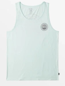Camiseta sin mangas premium con gráfico de rotor Billabong para hombre nueva sin etiquetas - verde cristal marino - XL - Imagen 1 de 6