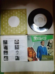Andy Williams : Love Is All / Help Me Make It Through The Night ; JPN CBS-Sony 7 - Imagen 1 de 4