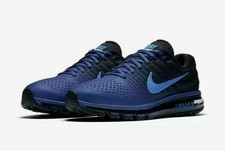 Nike Air Max 2017 Running Shoes Deep Royal Blue Cobalt 849559-401 Men's NEW