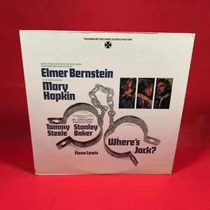 ORIGINAL SOUNDTRACK Where's Jack? 1969 USA vinyl LP Elmer Bernstein Mary Hopkin - Picture 1 of 5