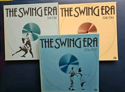 The Swing Era 1936-1944 Time Life Records - 3 Box Sets 9 vinyl LP's VGC Vintage  - Image 1 of 4