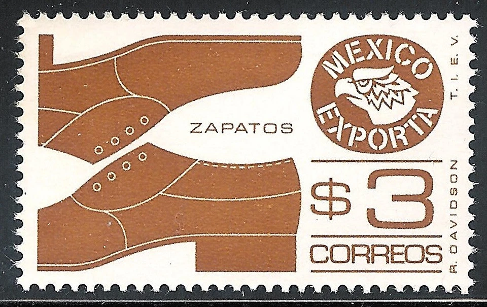 pe016 México Exporta MNH papel 1; Sc#1118 Mc#1495 Et#ex016 Foto 1 de 1