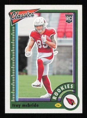 2022 Panini Classics Football #183 Trey McBride RC Rookie Cardinals - Image 1 of 2