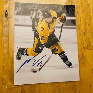 MIKE FISHER PREDATORS SIGNED / AUTOGRAPHED 8X10 PHOTO NICE!!