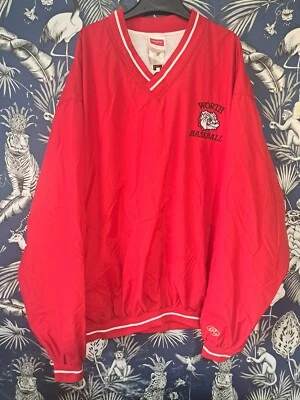 Rawlings Baseball Windbreaker Red Jacket Pullover Large - Image 1 of 4