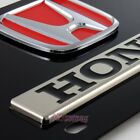 3D Honda S2000 Front + Back Stainless Steel License Plate Frame Set W/ Caps