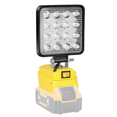 1/2 Pack LED Work Light for De walt 20V Battery, Cordless Fashlight 4800LM - Image 1 of 4