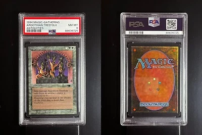 MTG Magic The Gathering Antiquities 1994 Argothian Treefolk PSA 8 - Image 1 of 3