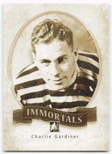 2013-14 Charlie Gardiner  ITG In The Game Between the Pipes Immortals