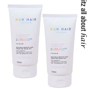 Nak Structure Complex No.3 Bond Enhancer Repair Treatment 2 x 150ml Fresh Stock - Picture 1 of 2