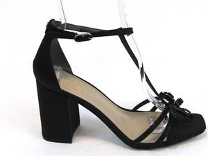 Sandalias de tacón Sam Edelman Donnie Block (para mujer) - negras - talla 9 M - Imagen 1 de 8