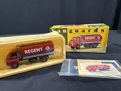 VANGUARDS 1/64 TANKER REGENT DIECAST CAR RED COLOR - Image 1 of 4