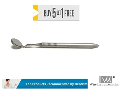 Espejo bucal dental Wise doble cara superficie frontal europea # 5 Foto 1 de 2