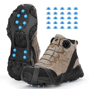 Schuhspikes mit Extra20 Spikes Schuhkrallen für Schuhe im Winter Outdoor Anti... - Bild 1 von 7