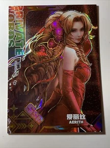 Aerith Final Fantasy 7 SSR 18 ACG Goddess Story Waifu Card Holo Girl Anime Sexy - Picture 1 of 7