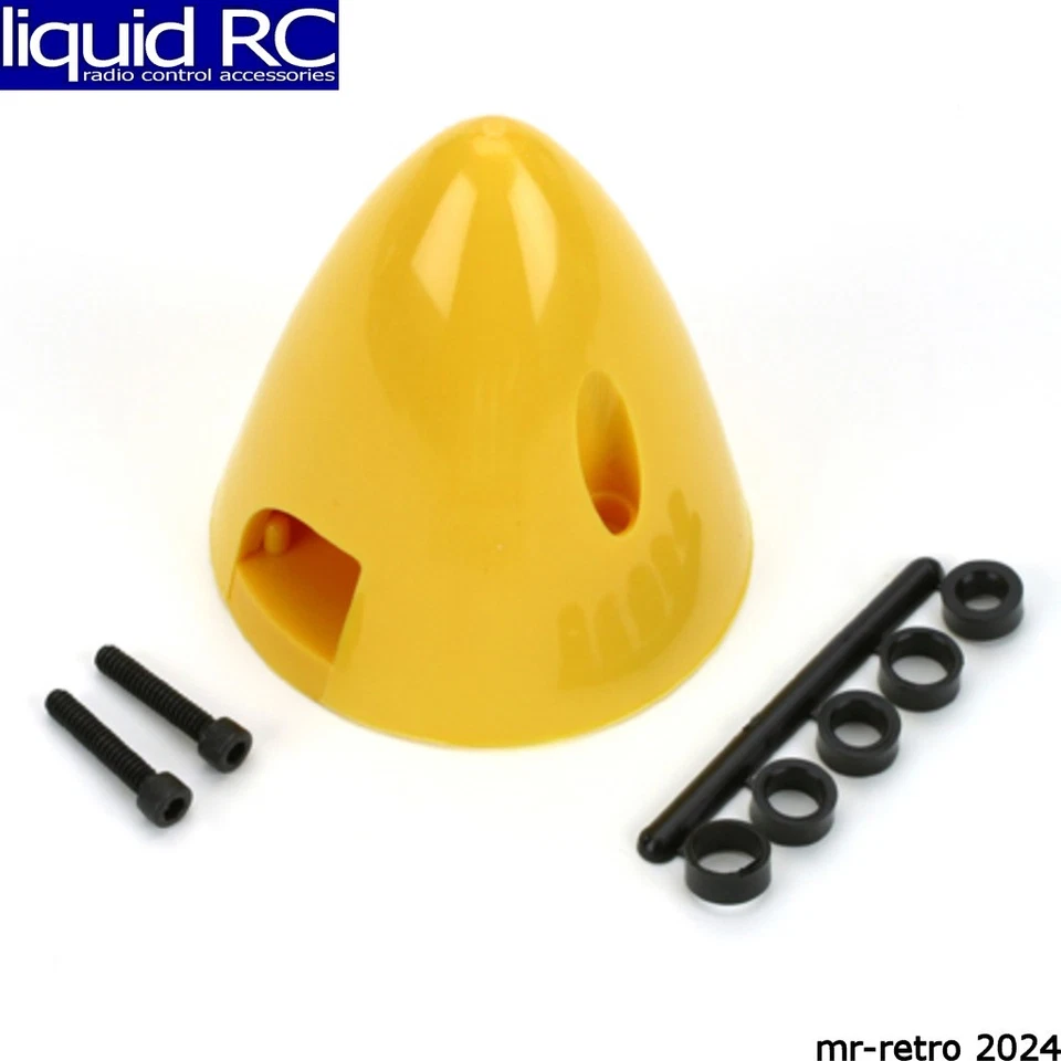 263 Spinner 1-1/2" Yellow Dubq3663 DuBro Products