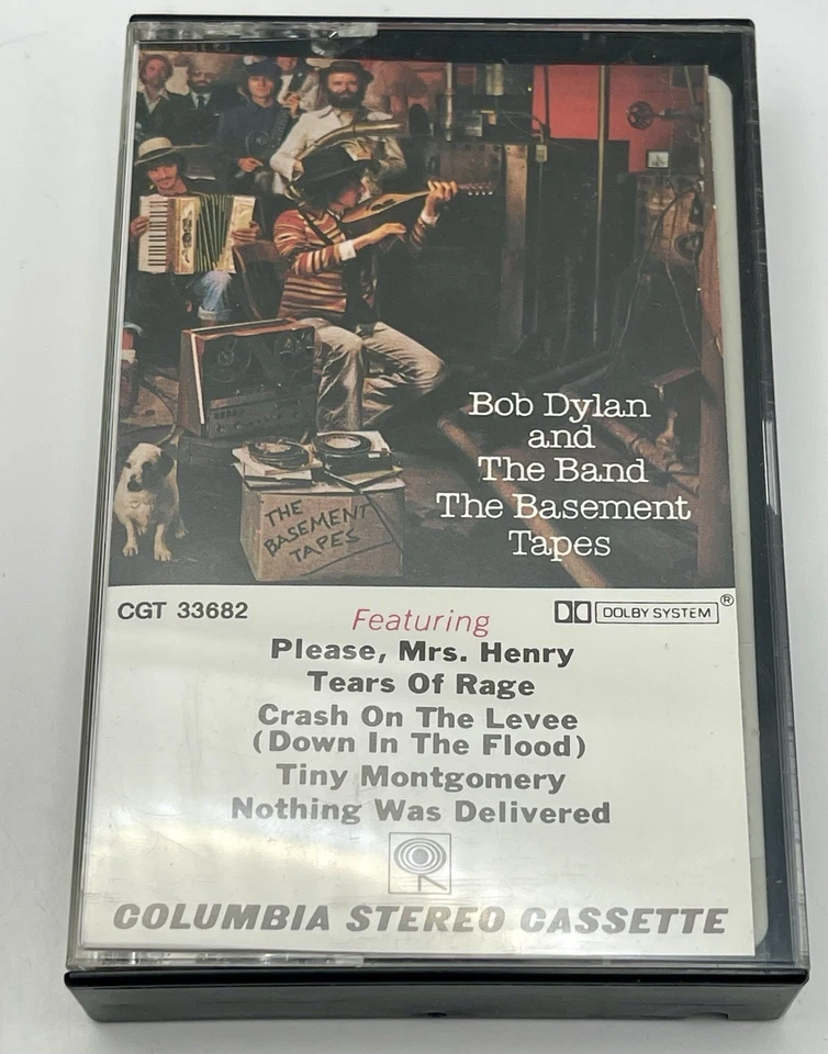 Vintage Bob Dylan & The Band The Basement Tapes Cassette Tape - Image 1 of 4