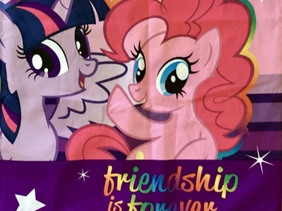 Vintage My Little Pony MLP Pillowcase Pinky Pie Twilight Sparkle Standard - Image 1 of 4