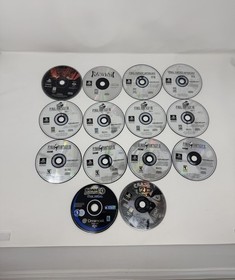 Lot of 8 Video Games - PS1, Dreamcast - Sonic, Final Fantasy, Crash, - UNTESTED