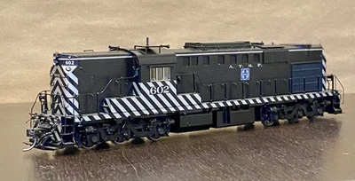 Overland Models brass HO Santa Fe RSD7 602 DCC Tsunami Sound ATSF Alco RSD-7 OMI - Image 1 of 4