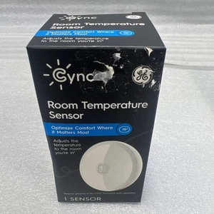 GE CYNC Smart Room Temperature Sensor for CYNC Thermostat NEW - Picture 1 of 4