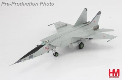 MIG-25RBT 754 FORCE AÉRIENNE BULGARE - HOBBY MASTERS HA5653 1/72 PRÉCOMMANDE - Photo 1/4