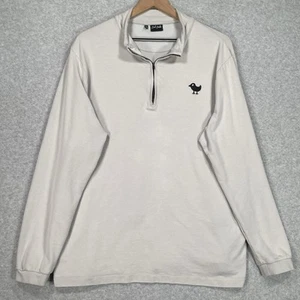 Bad Birdie Pullover XL grau Stretch Performance leichter Golf 1/4 Zip Pulli - Bild 1 von 10