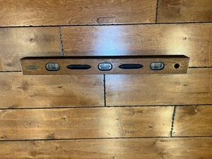 Vintage CRAFTSMAN Underline Logo 24" (6) Vial Wooden Level - Picture 1 of 11