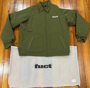 Chaqueta FUCT Line Reflectante Piping Verde Ejército Para Hombre Talla Mediana NUEVA - Imagen 1 de 11