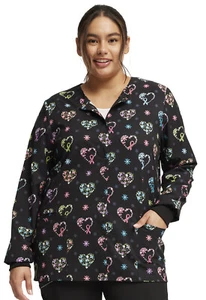 Care Flor-All Cherokee Peelings Awareness Snap Front Aufwärmjacke CK321 CRFO - Bild 1 von 6