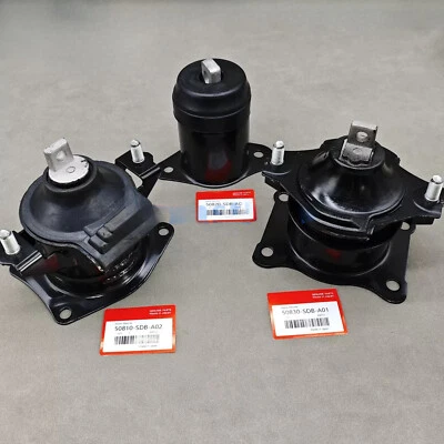 OEM ! 3PC Motor Mounts Set For 2004-2008 Acura TL 3.2L V6 Auto A4526HY A4517 - Image 1 of 4