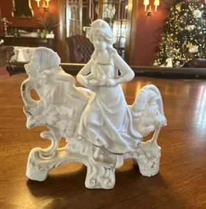 Schneiders German factory Grafenthal Antique Bisque Lady Planter Flower 8937 - Picture 1 of 9