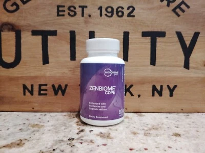 Microbiome Zenbiome COPE - Probiotic Mood Support Supplement 60 Capsules  - Image 1 of 3