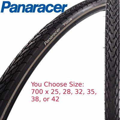 Panaracer Tour 700 x 25 28 32 35 38 42 Tough Urban Bike Touring Tire - Image 1 of 3
