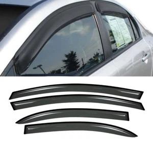 4pcs For 06-11 Honda Civic 4Dr Sedan Sun Rain Guard Vent Shade Window Visors - Picture 1 of 12