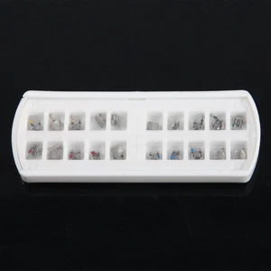 Dental Orthodontics Mesh Base Brackets Brace Mini Roth Hooks 345 MIM - Picture 1 of 8