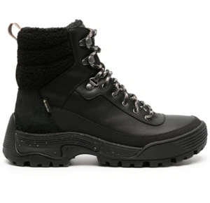 Clarks Ladies ATL HIKE TOP GTX Black Warm Lined Leather Waterproof Boots - Picture 1 of 5