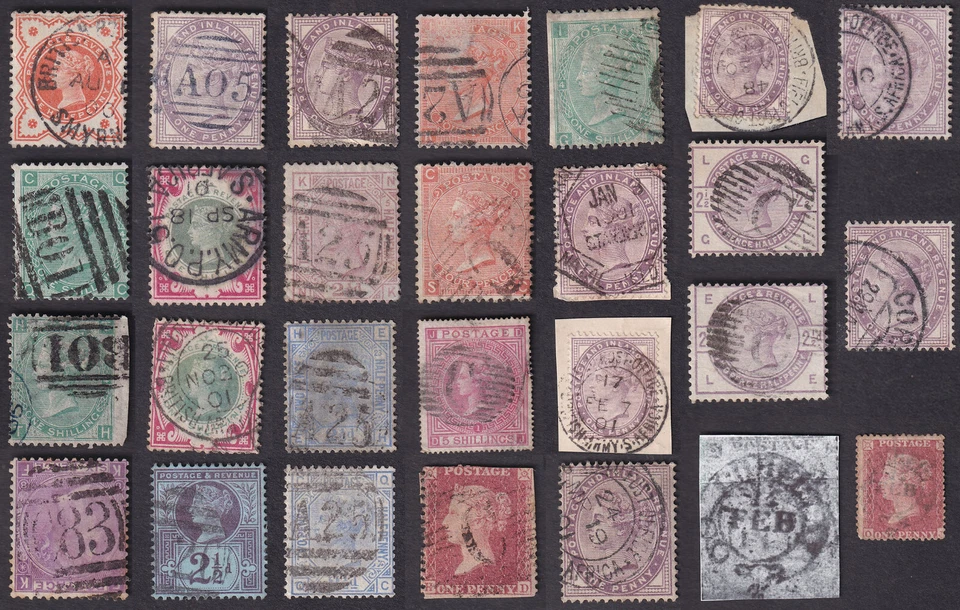 GB QV USED ABROAD + Army Maritime etc 1865-1901 ..PRICED SINGLY - Image 1 of 1