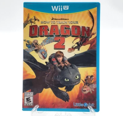 How to Train Your Dragon 2 (Nintendo Wii U, 2014) w/Manual Tested and Working - Image 1 of 4