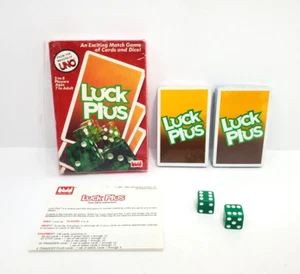 Uno Luck Plus Karten & Würfelspiel Vintage 1983 SEALED DECKS komplett Nr. 1020 - Bild 1 von 7