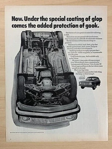 VOLVO: Under The Special Coating Of Glop... - Anuncio impreso vintage 142S 1969 - Imagen 1 de 1