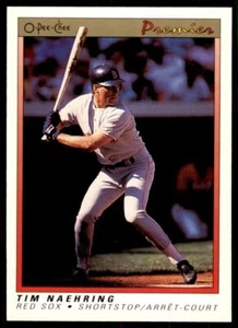 1991 O-Pee-Chee Premier Tim Naehring Baseball Cards. #88 - Picture 1 of 2