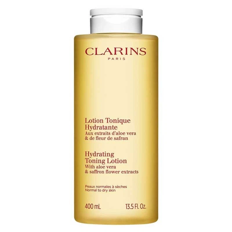 CLARINS Hydrat Toning Lotion Aloe Vera And Saffron Flower 400ml - Image 1 of 1