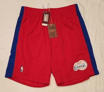 Mitchell & Ness Authentic Los Angeles Clippers 2000 Men's Large Shorts NEW - Image 1 of 4